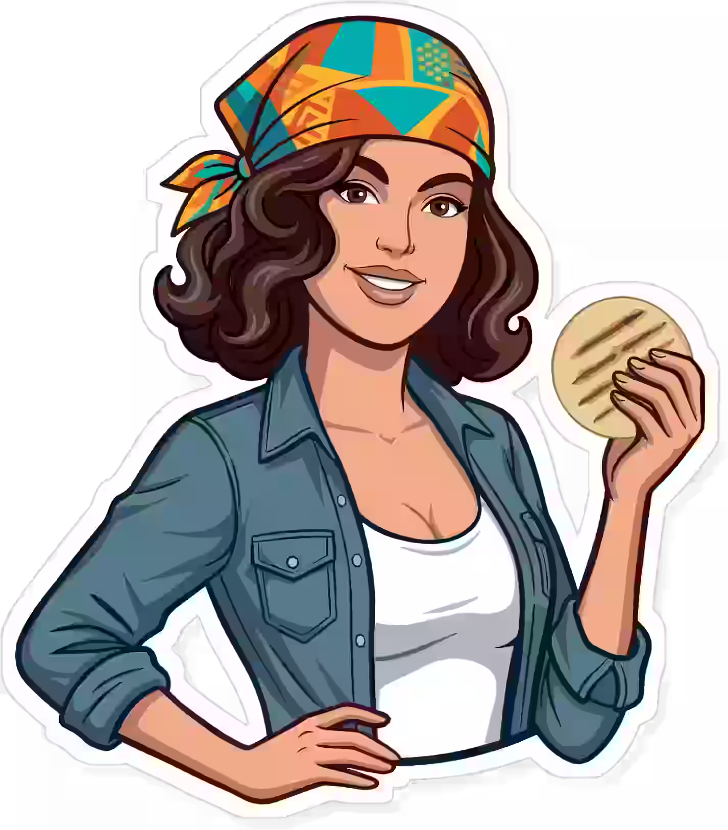 Holly Mass Sticker